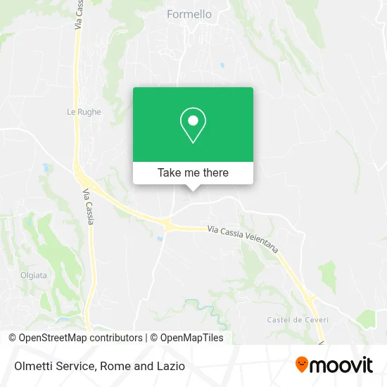 Olmetti Service map