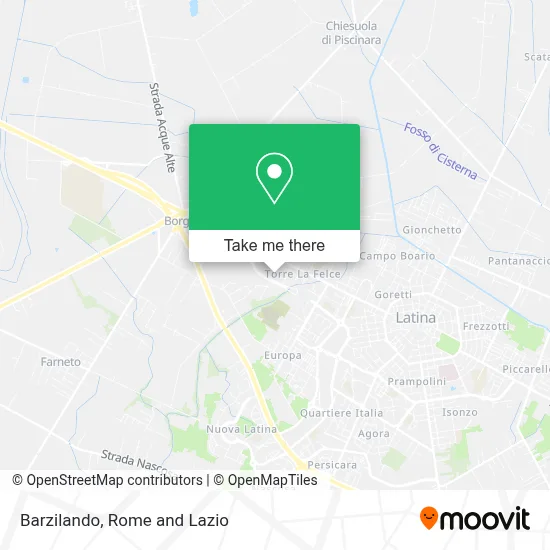 Barzilando map