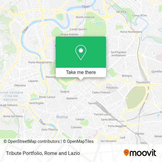 Tribute Portfolio map