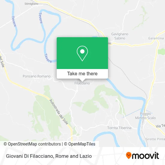 Giovani Di Filacciano map
