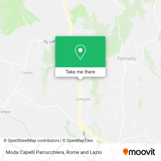 Moda Capelli Parrucchiera map