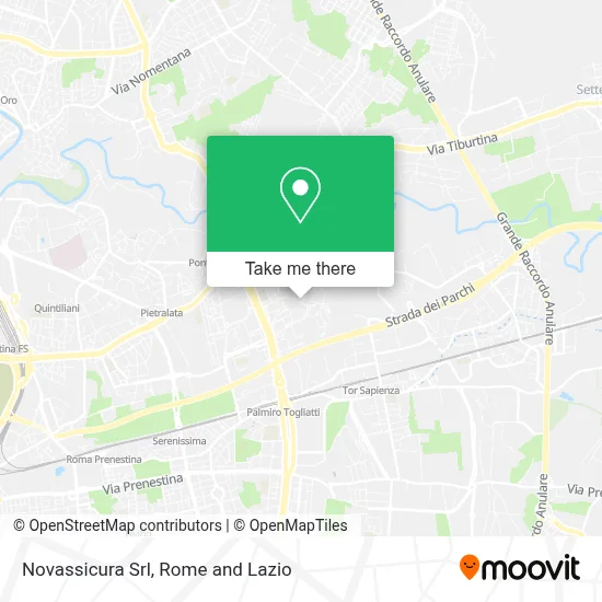 Novassicura Srl map