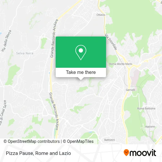 Pizza Pause map