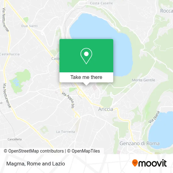 Magma map
