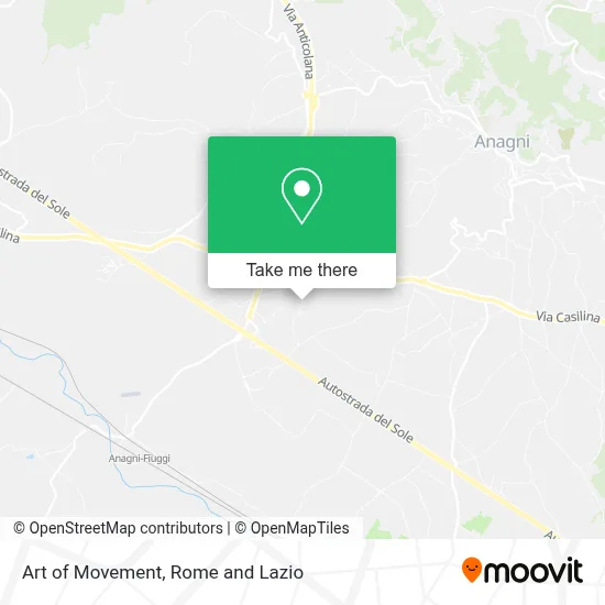 Art of Movement map