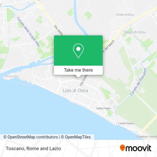 Toscano map