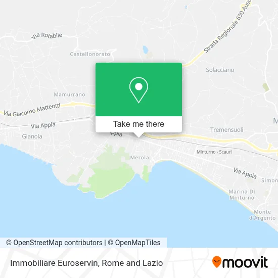 Immobiliare Euroservin map