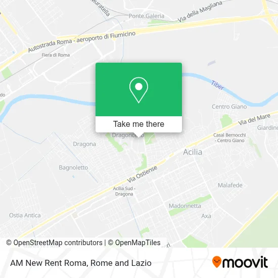 AM New Rent Roma map