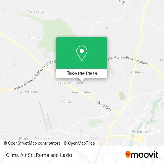 Clima Air Srl map