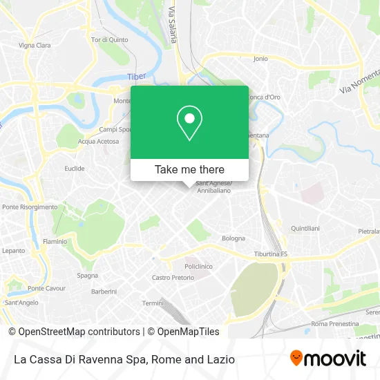 La Cassa Di Ravenna Spa map