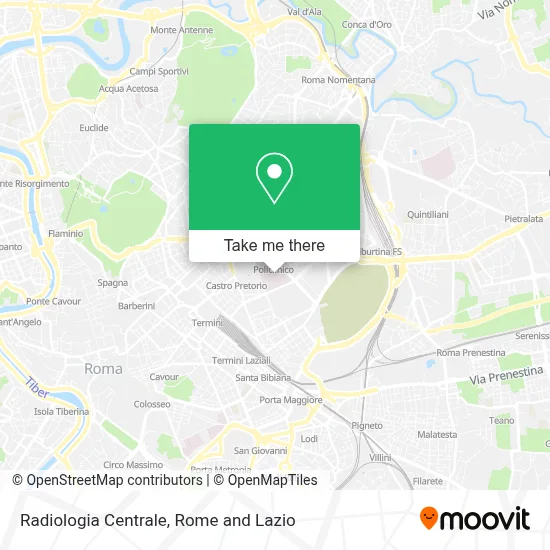 Radiologia Centrale map