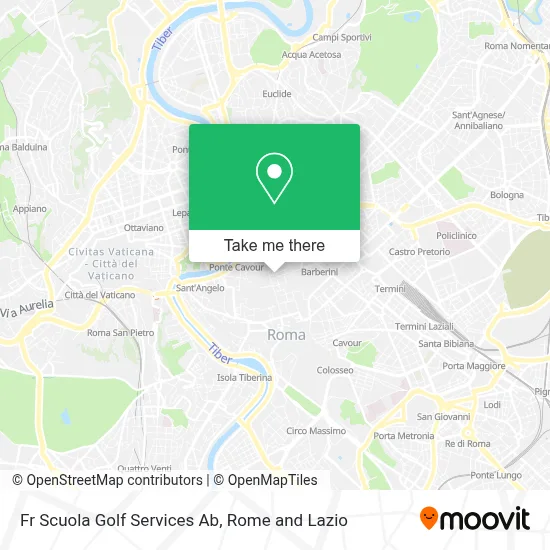 Fr Scuola Golf Services Ab map