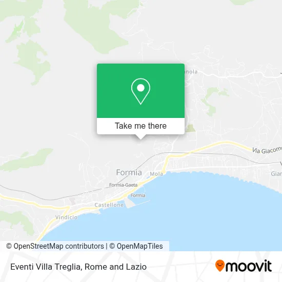 Eventi Villa Treglia map