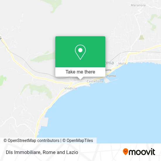 Dls Immobiliare map