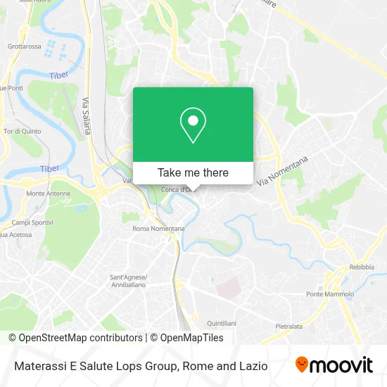Materassi E Salute Lops Group map