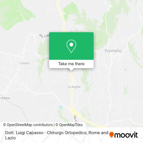 Dott. Luigi Capasso - Chirurgo Ortopedico map