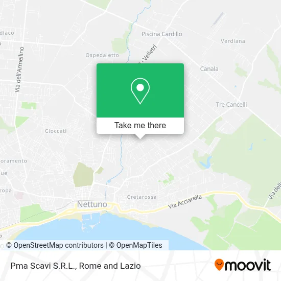 Pma Scavi S.R.L. map