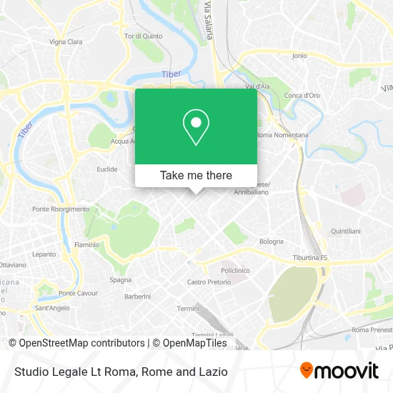 Studio Legale Lt Roma map