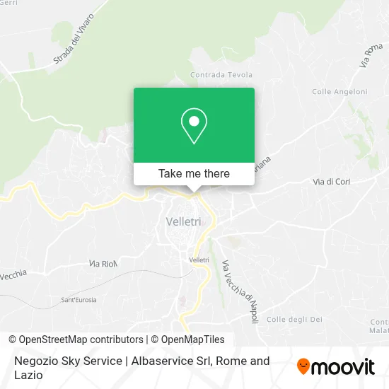 Negozio Sky Service | Albaservice Srl map