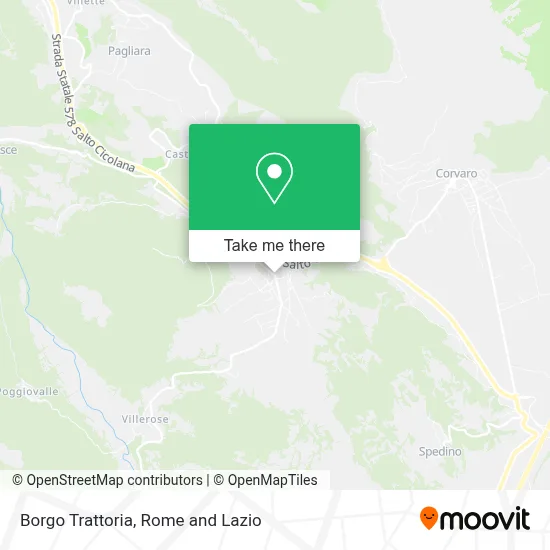 Borgo Trattoria map