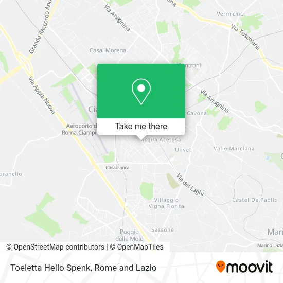 Toeletta Hello Spenk map