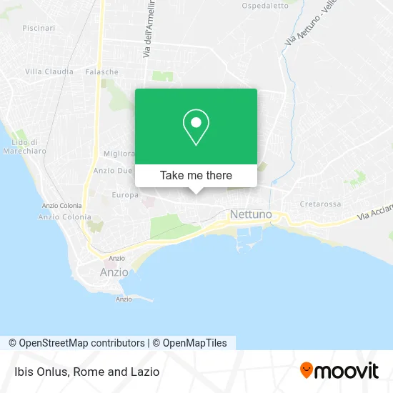 Ibis Onlus map