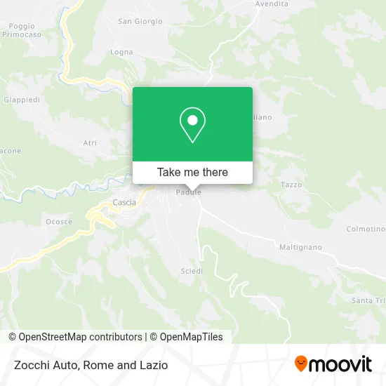 Zocchi Auto map