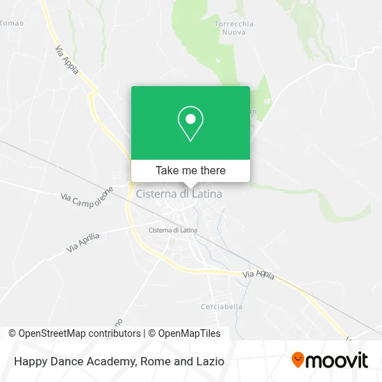 Happy Dance Academy map