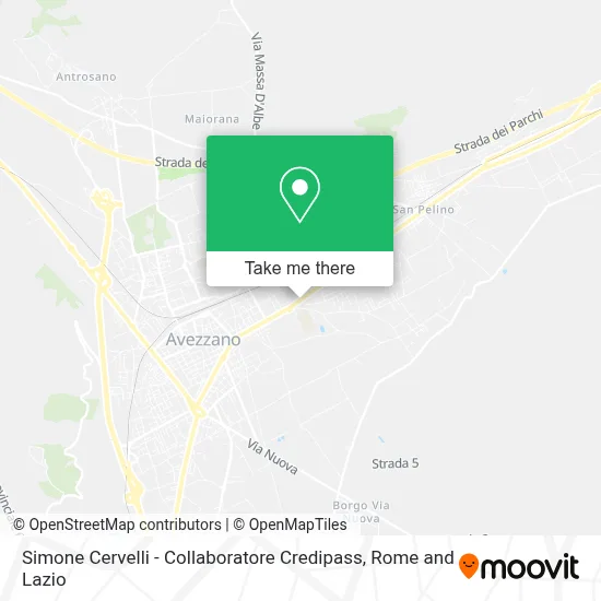 Simone Cervelli - Collaboratore Credipass map