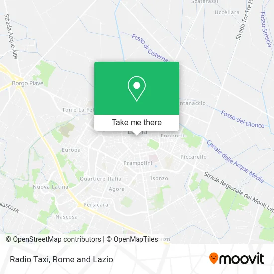 Radio Taxi map