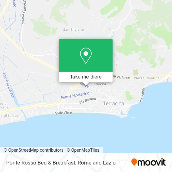 Ponte Rosso Bed & Breakfast map