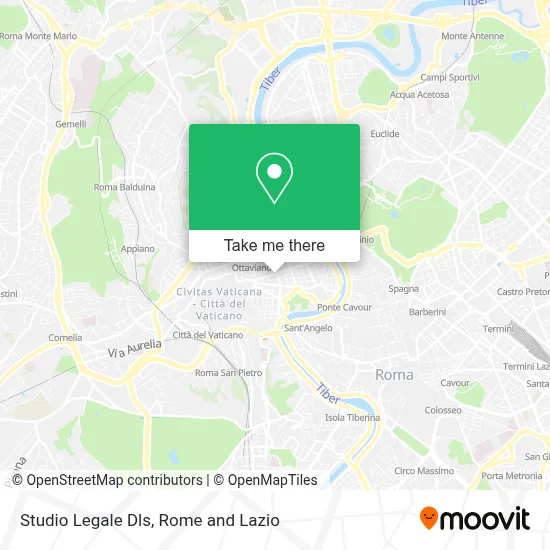 Studio Legale Dls map