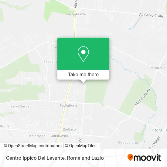 Centro Ippico Del Levante map