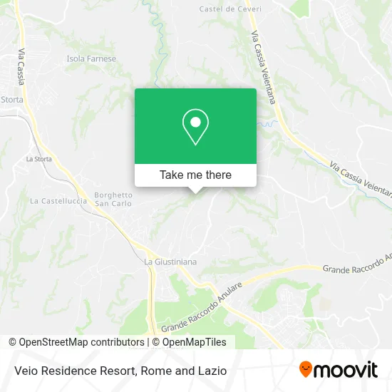 Veio Residence Resort map