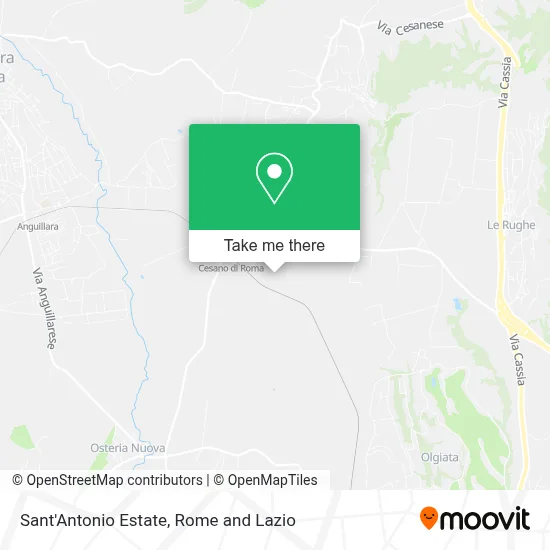 Sant'Antonio Estate map
