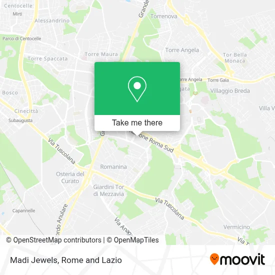 Madi Jewels map