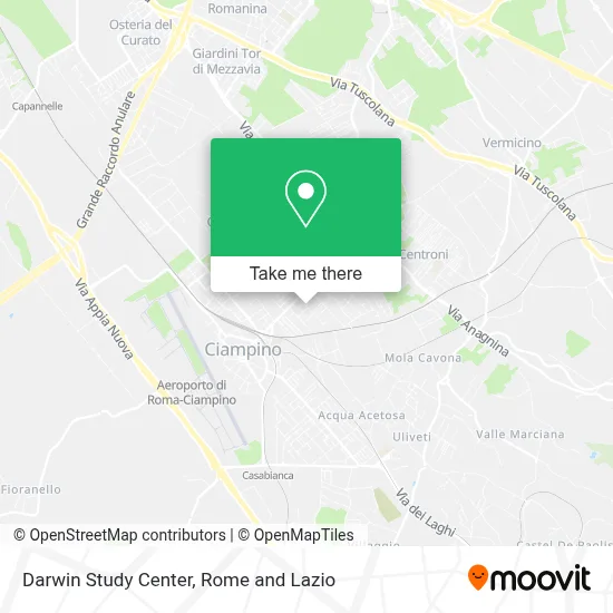 Darwin Study Center map