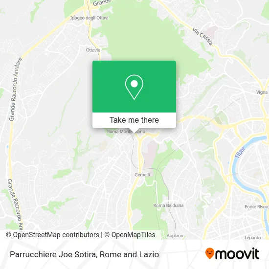 Parrucchiere Joe Sotira map