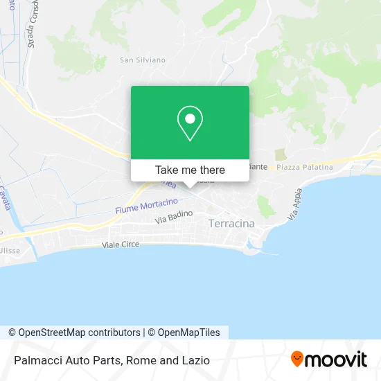 Palmacci Auto Parts map