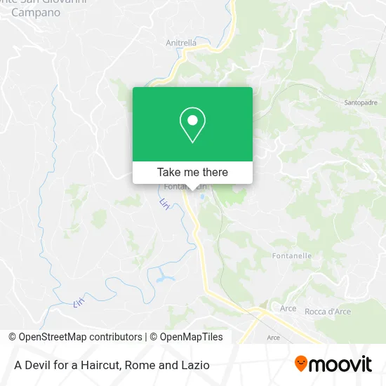 A Devil for a Haircut map