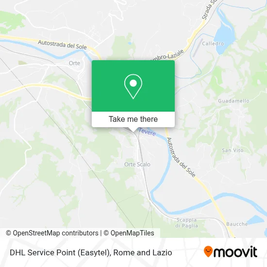 DHL Service Point (Easytel) map