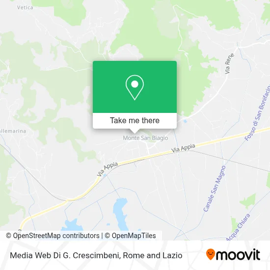 Media Web Di G. Crescimbeni map