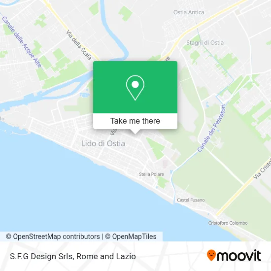 S.F.G Design Srls map