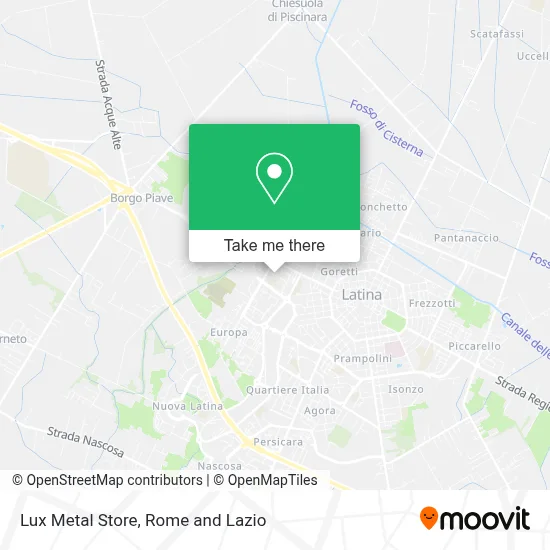 Lux Metal Store map