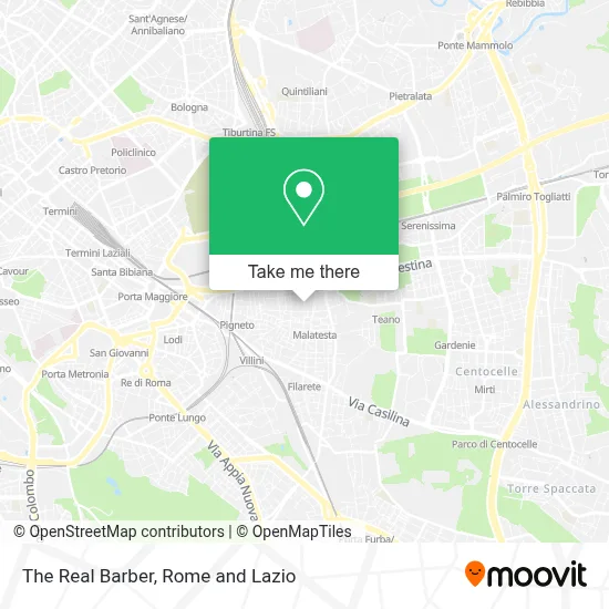 The Real Barber map