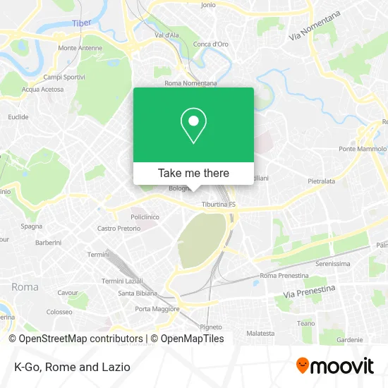 K-Go map