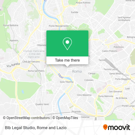 Blb Legal Studio map