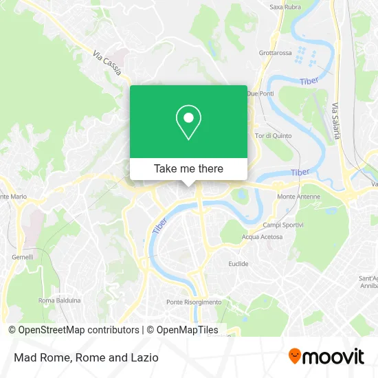 Mad Rome map