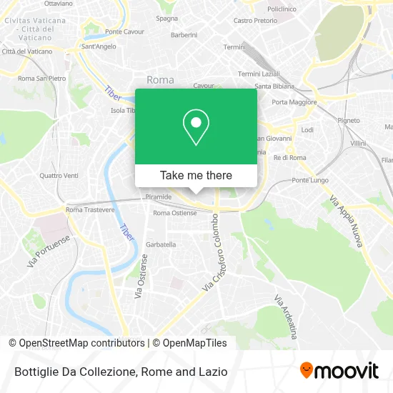 Bottiglie Da Collezione map