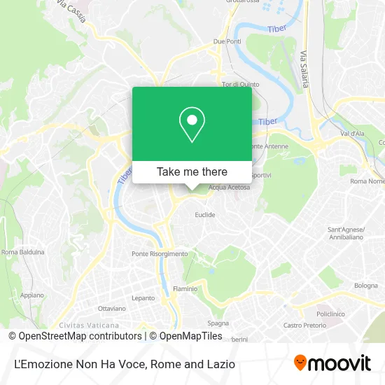L'Emozione Non Ha Voce map